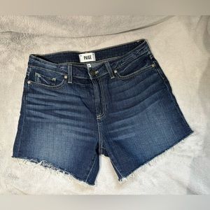 PAIGE Denim Cut off Shorts